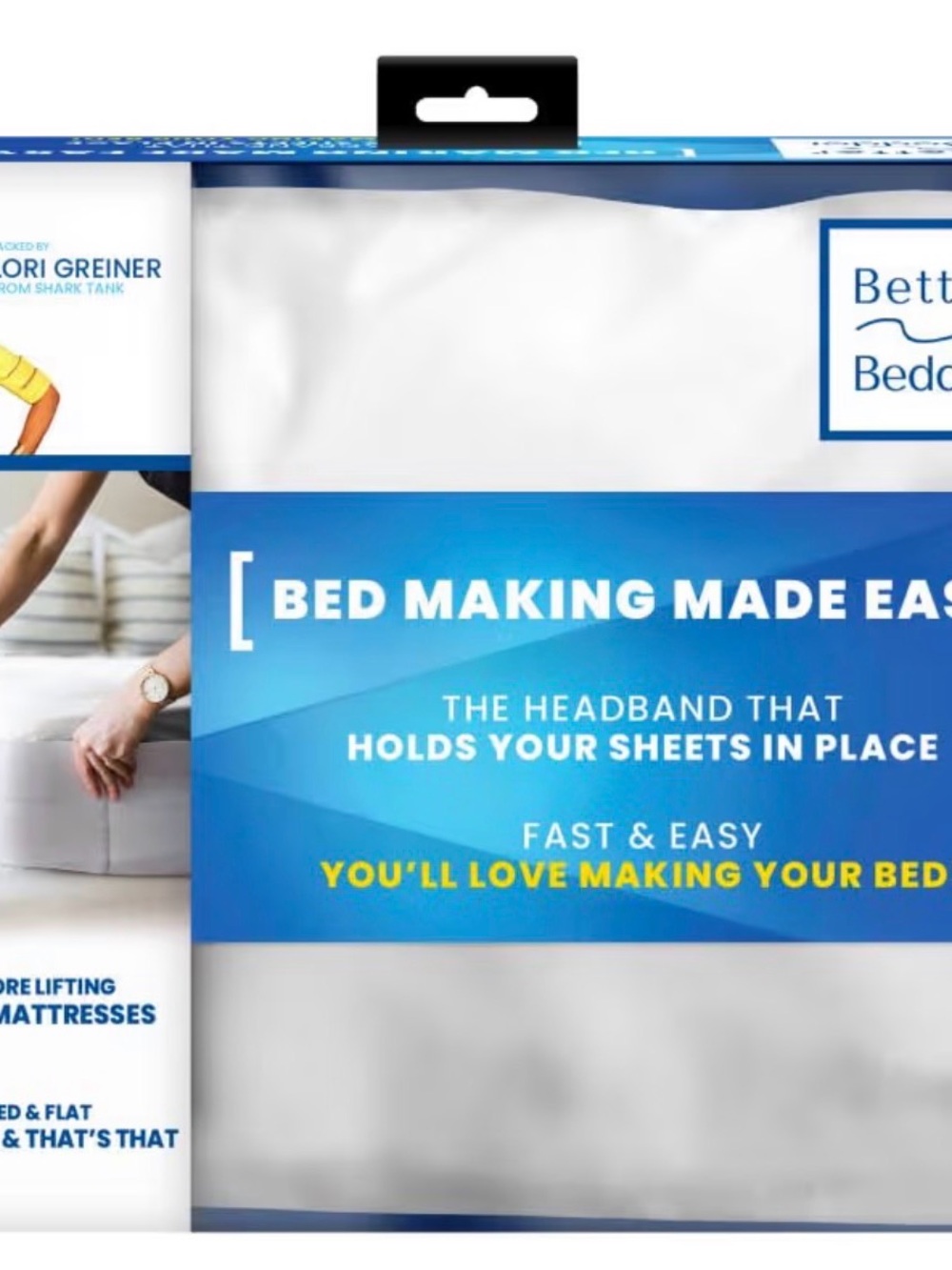 Better Bedder Queen size bed making headband brand new